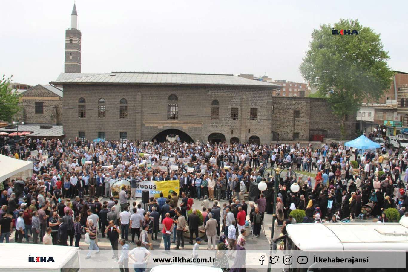 Thousands protest in Turkey against israeli atrocities in Palestine